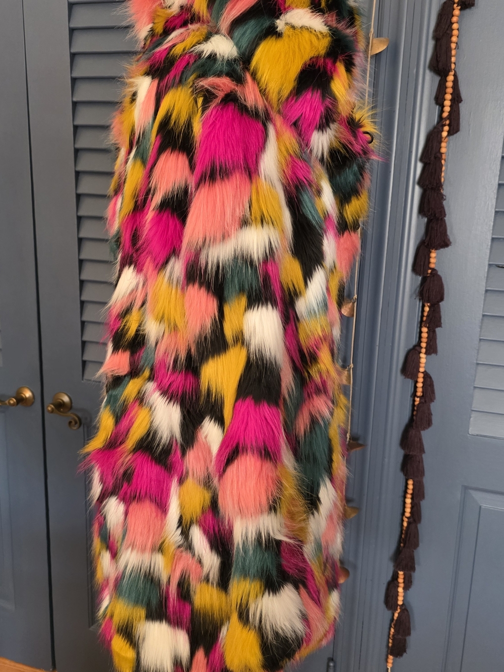SpiritHoods Collector's Edition Monarch Butterfly Faux Fur Coat - Picture 7 of 13